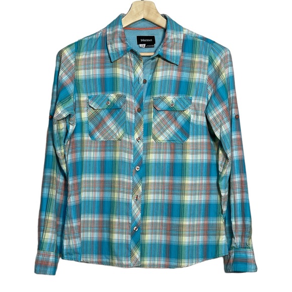Marmot Evelyn Button Down Shirt Size M - Picture 2 of 4